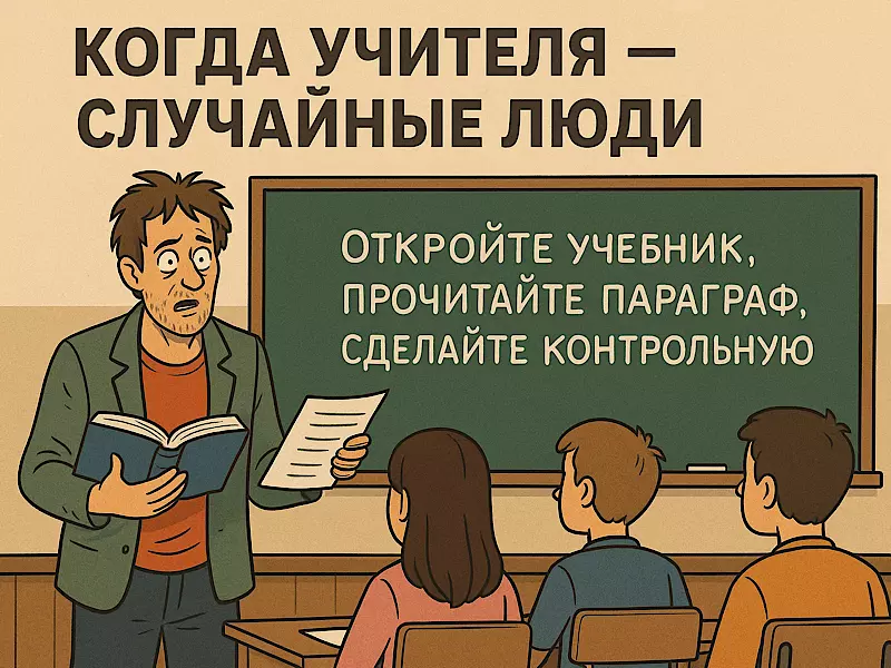 Когда учителя — случайные люди: кадровый кризис в образовании